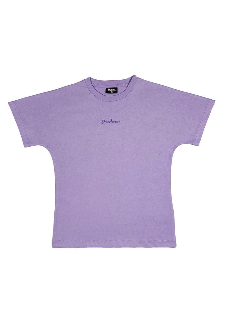 T-shirt lilla per bambina