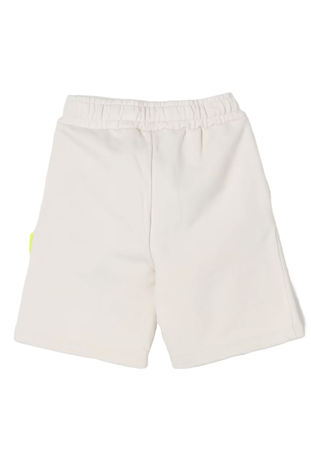 Bermuda felpa crema per bambino