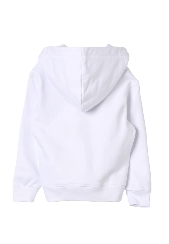 Sweat à capuche blanc pour enfants