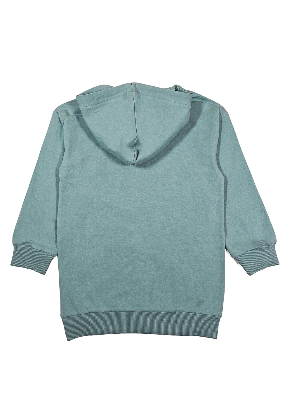 Robe sweat-shirt bleu clair pour fille