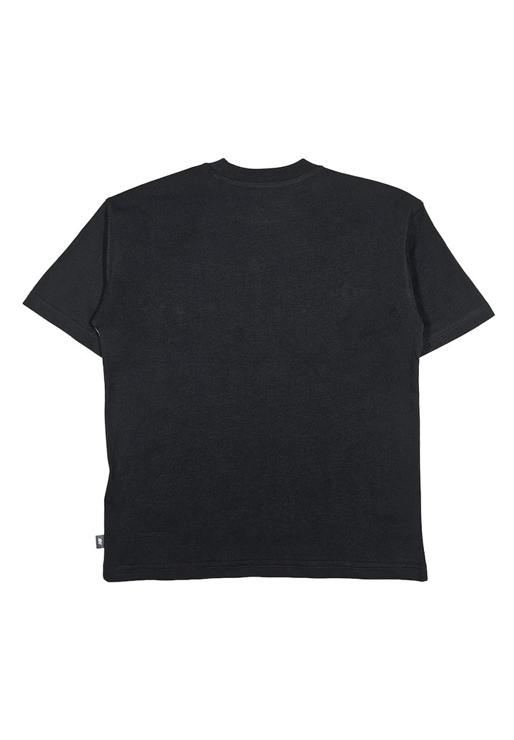 T-shirt nera per bambino