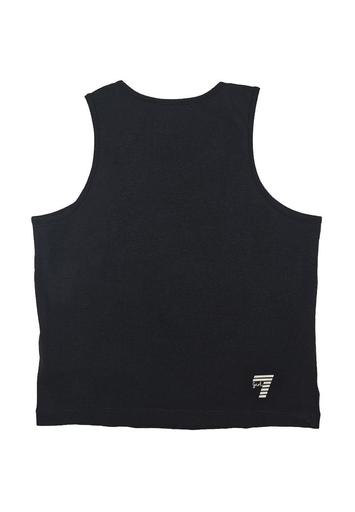 Canotta nera per bambina