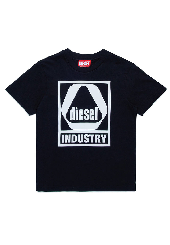Schwarzes T-Shirt für Jungen