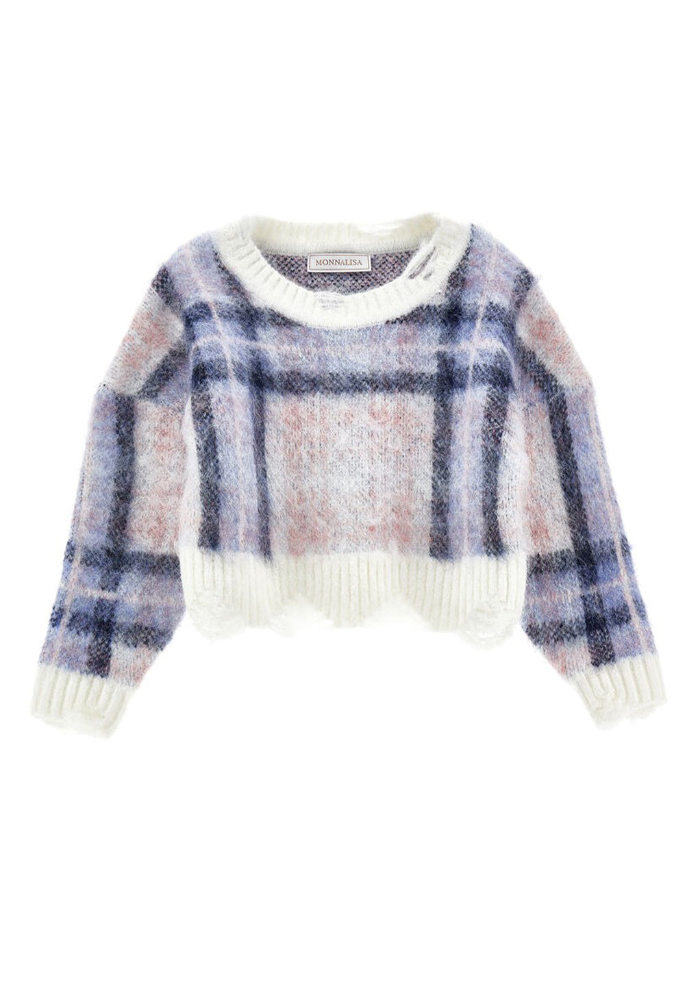 Maglione blu per bambina