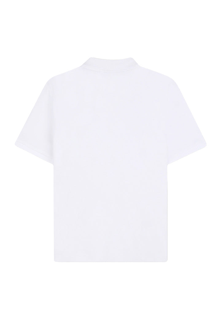 Polo blanc pour nouveau-nés