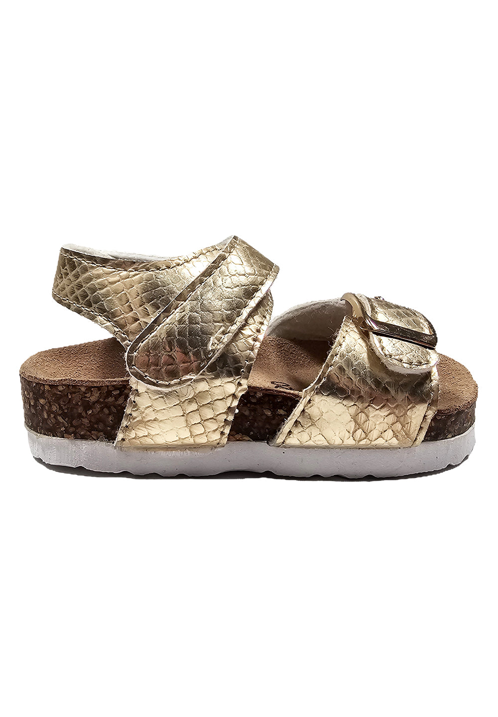 Goldene Sandalen für Baby Mädchen