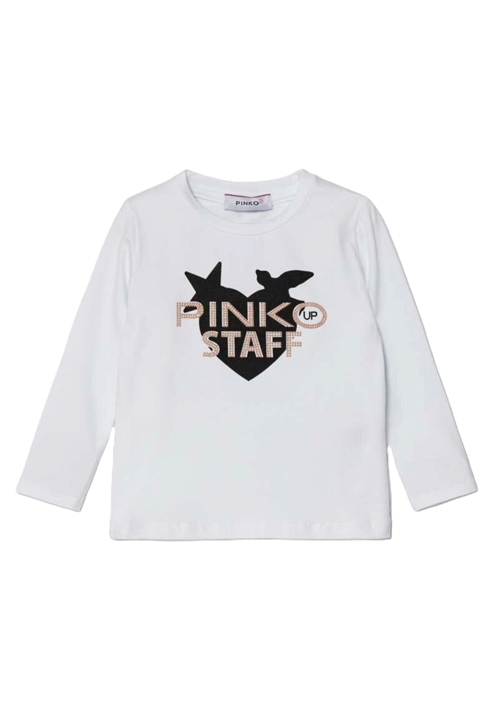 Weißes T-Shirt für Mädchen
