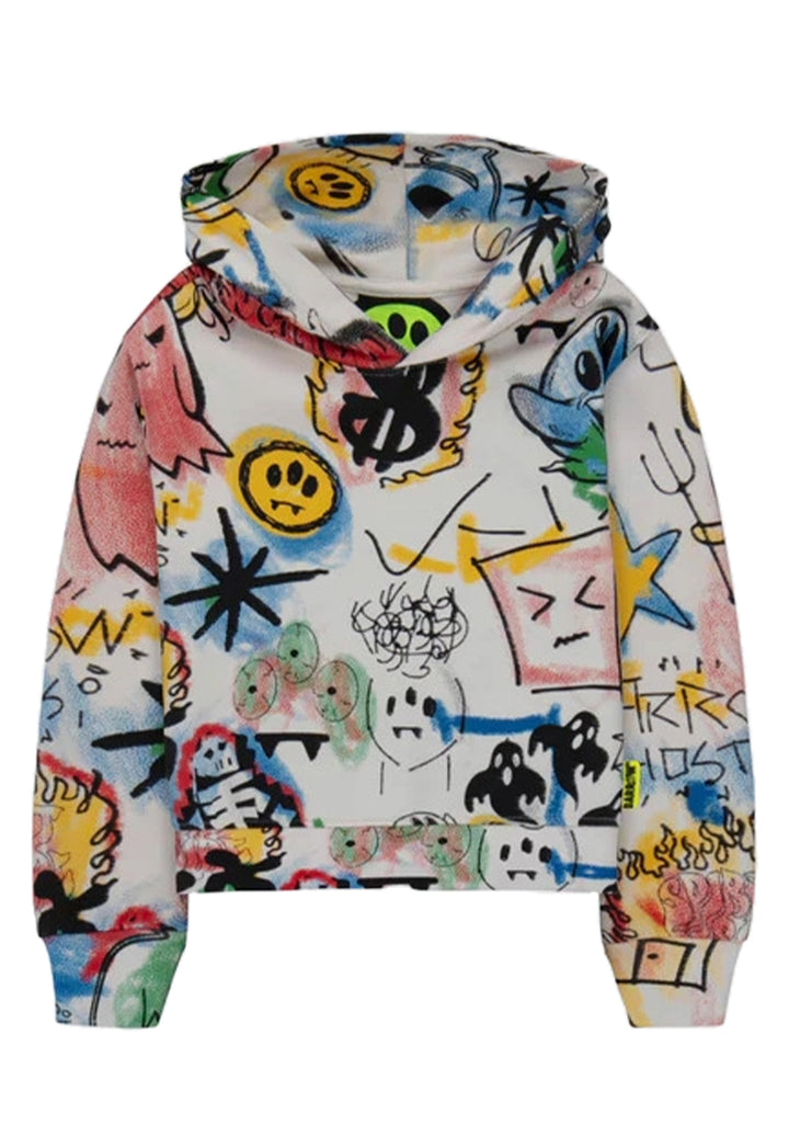 Felpa cappuccio multicolor per bambino