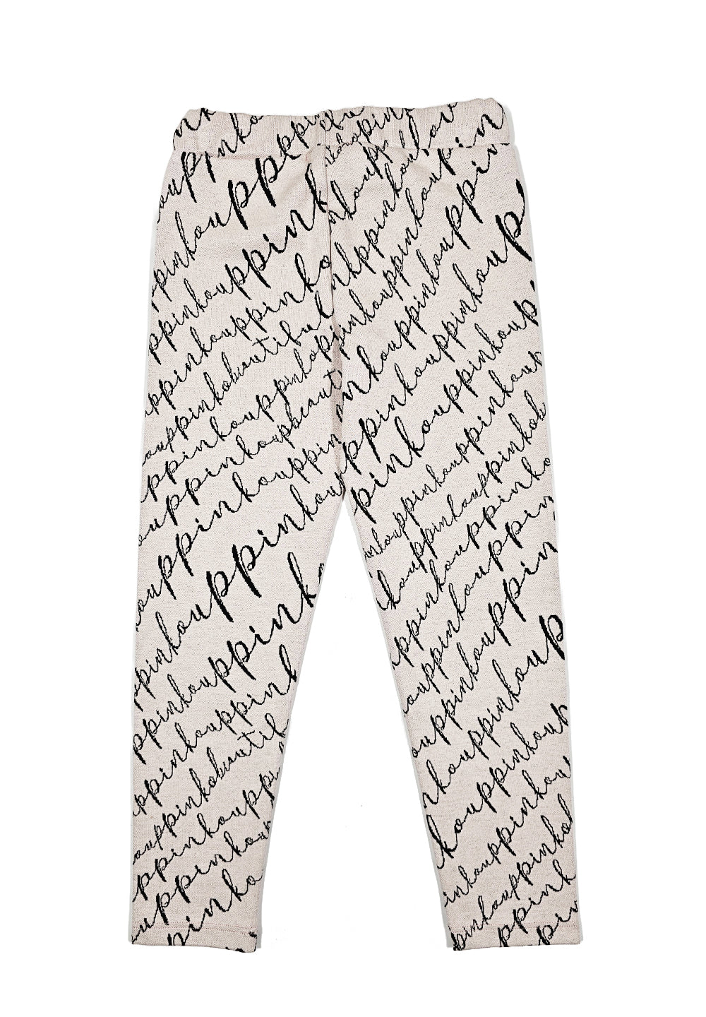 Leggings rose poudré pour filles