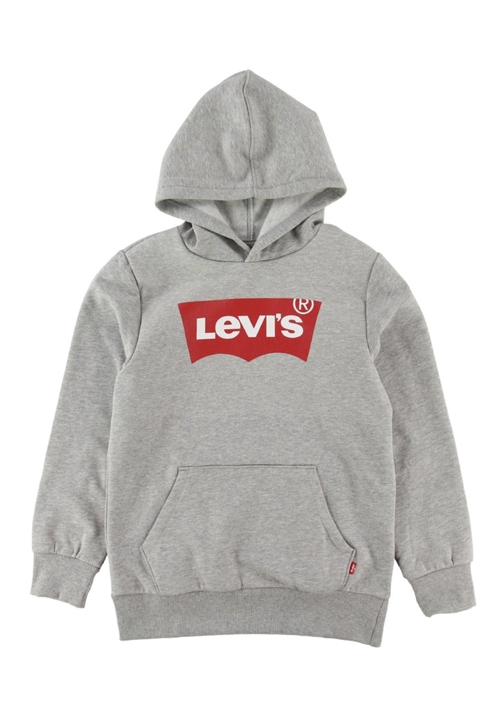 Graues Kapuzensweatshirt für Jungen