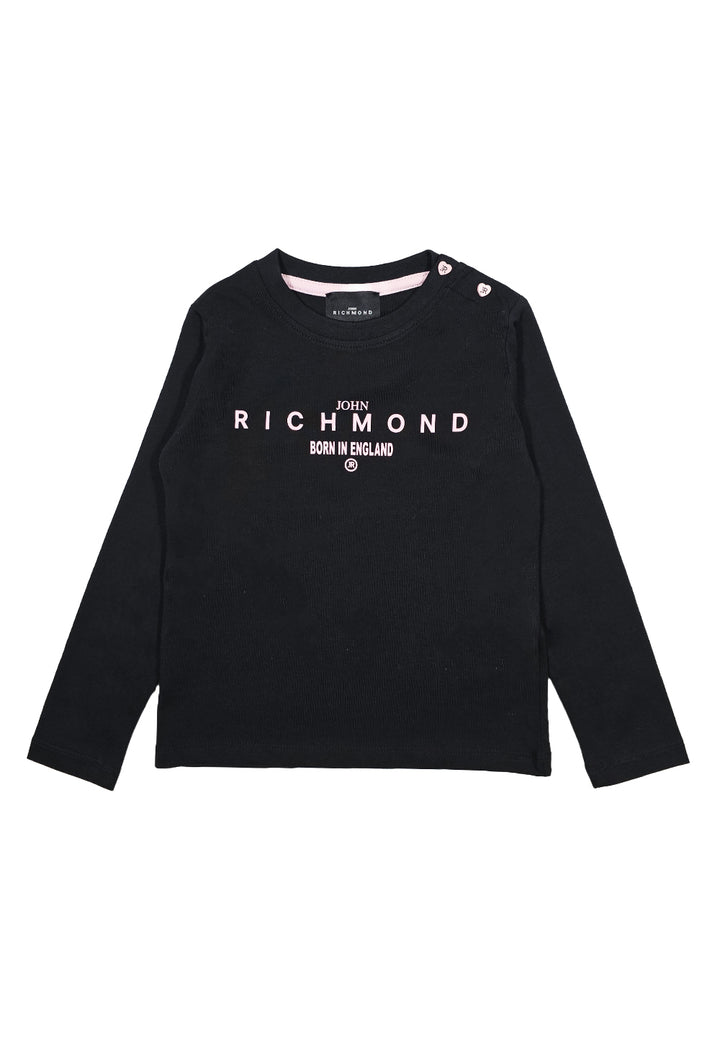 Schwarzes T-Shirt für Babymädchen