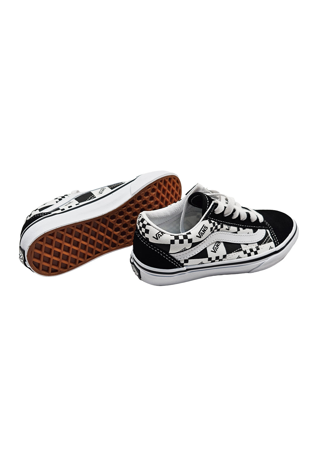 Scarpe nero-bianco per bambino