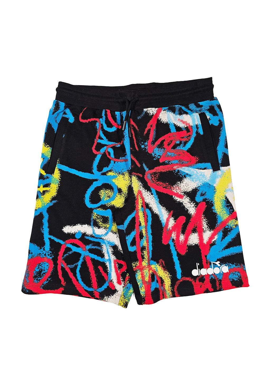 Bermuda felpa nero per bambino