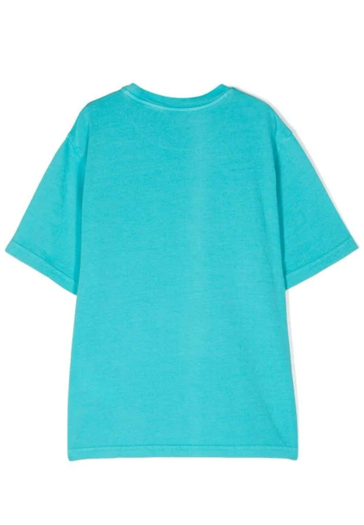 T-shirt turquoise pour fille