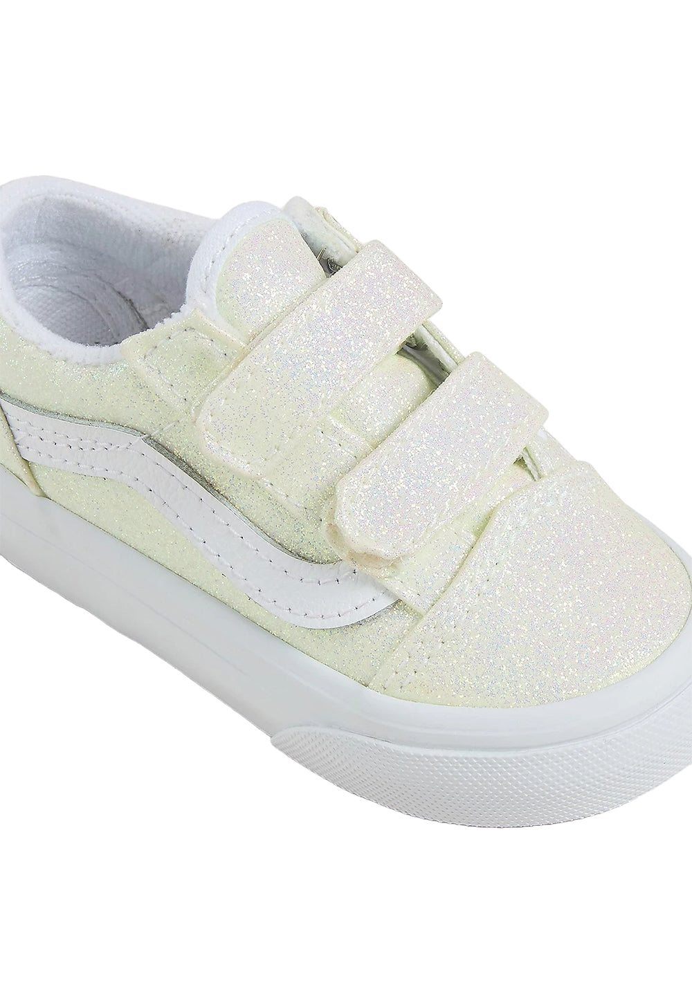 Weiß-rosa Schuhe für Neugeborene