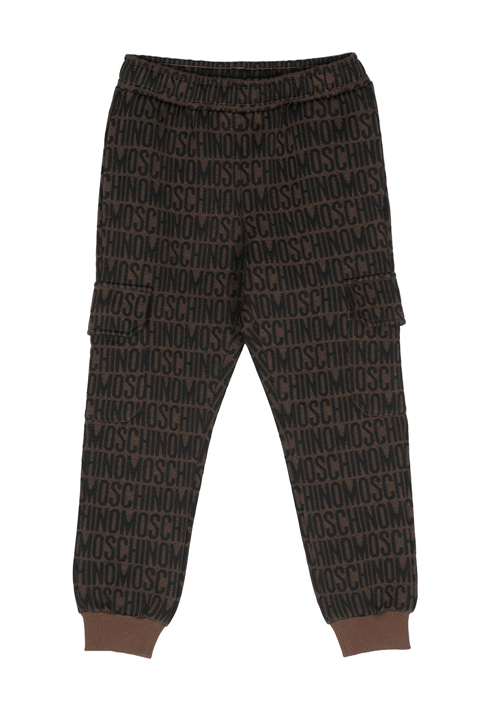 Pantalone felpa marrone per bambino