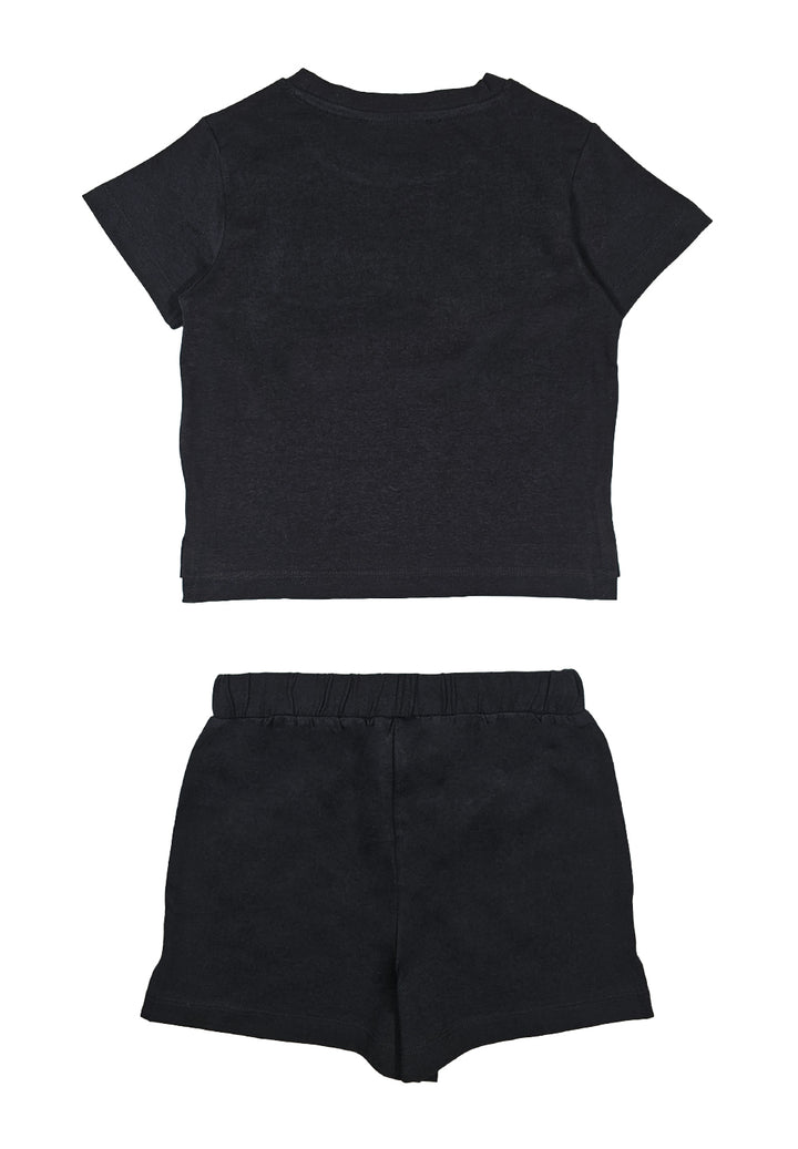 Completo nero per bambina