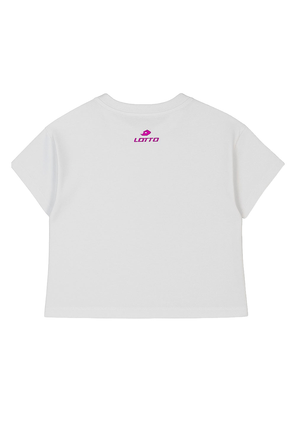 T-shirt bianca per bambina