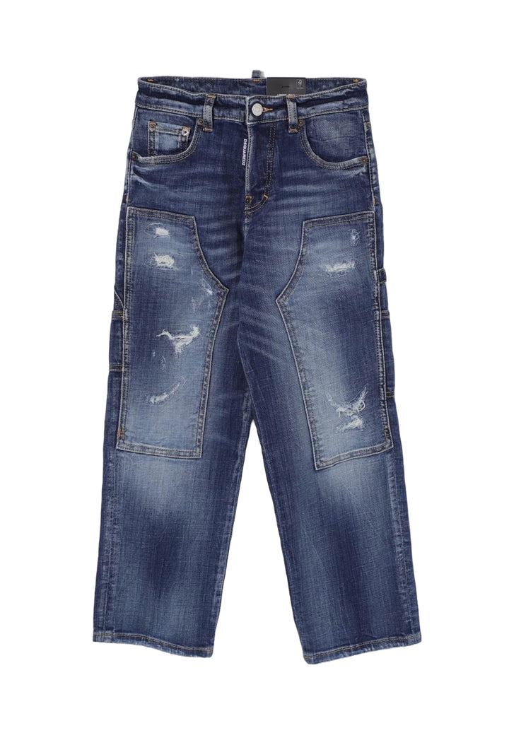 Jean bleu pour enfants