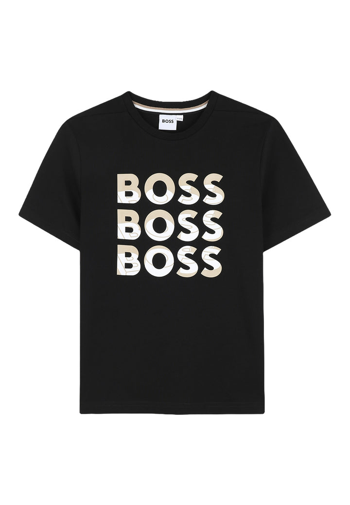 T-shirt noir pour enfants