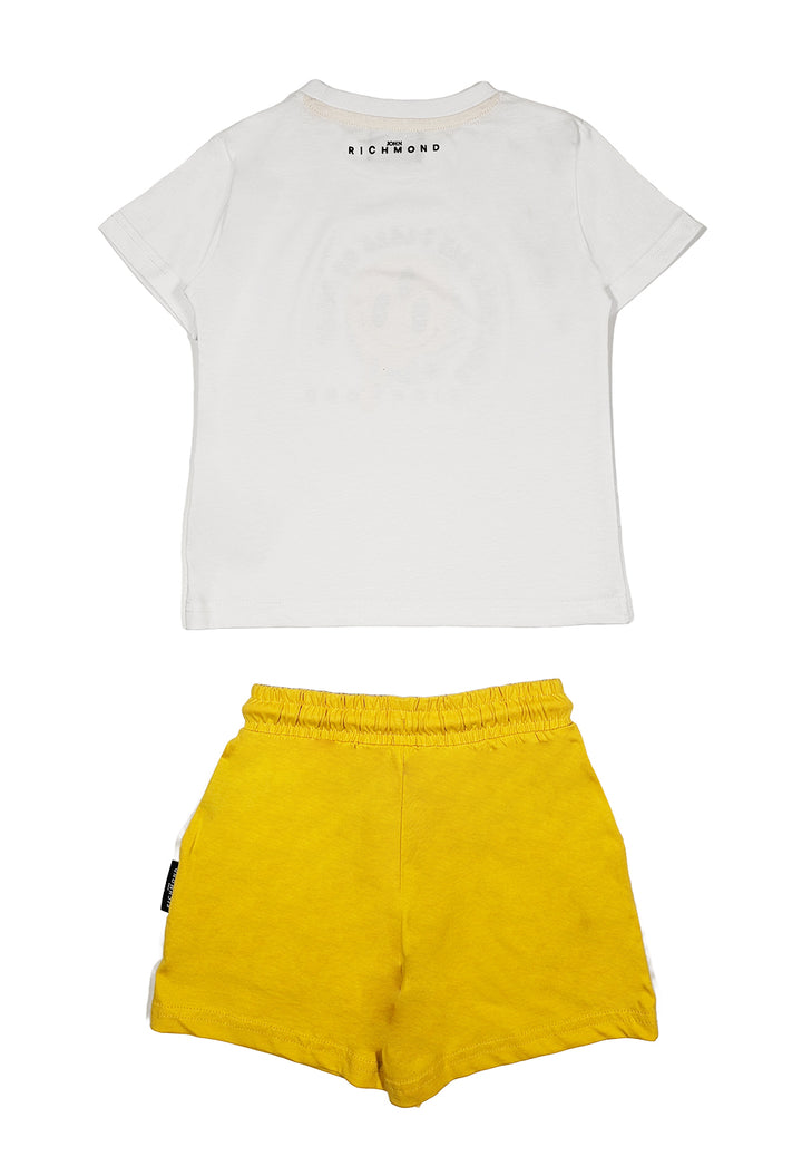Ensemble blanc et jaune pour enfants