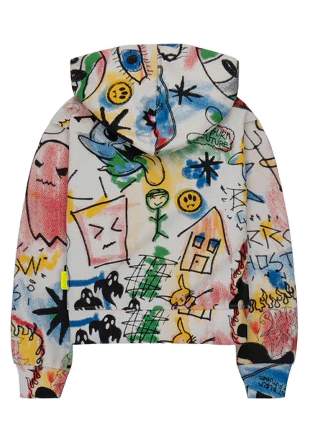 Felpa cappuccio multicolor per bambino