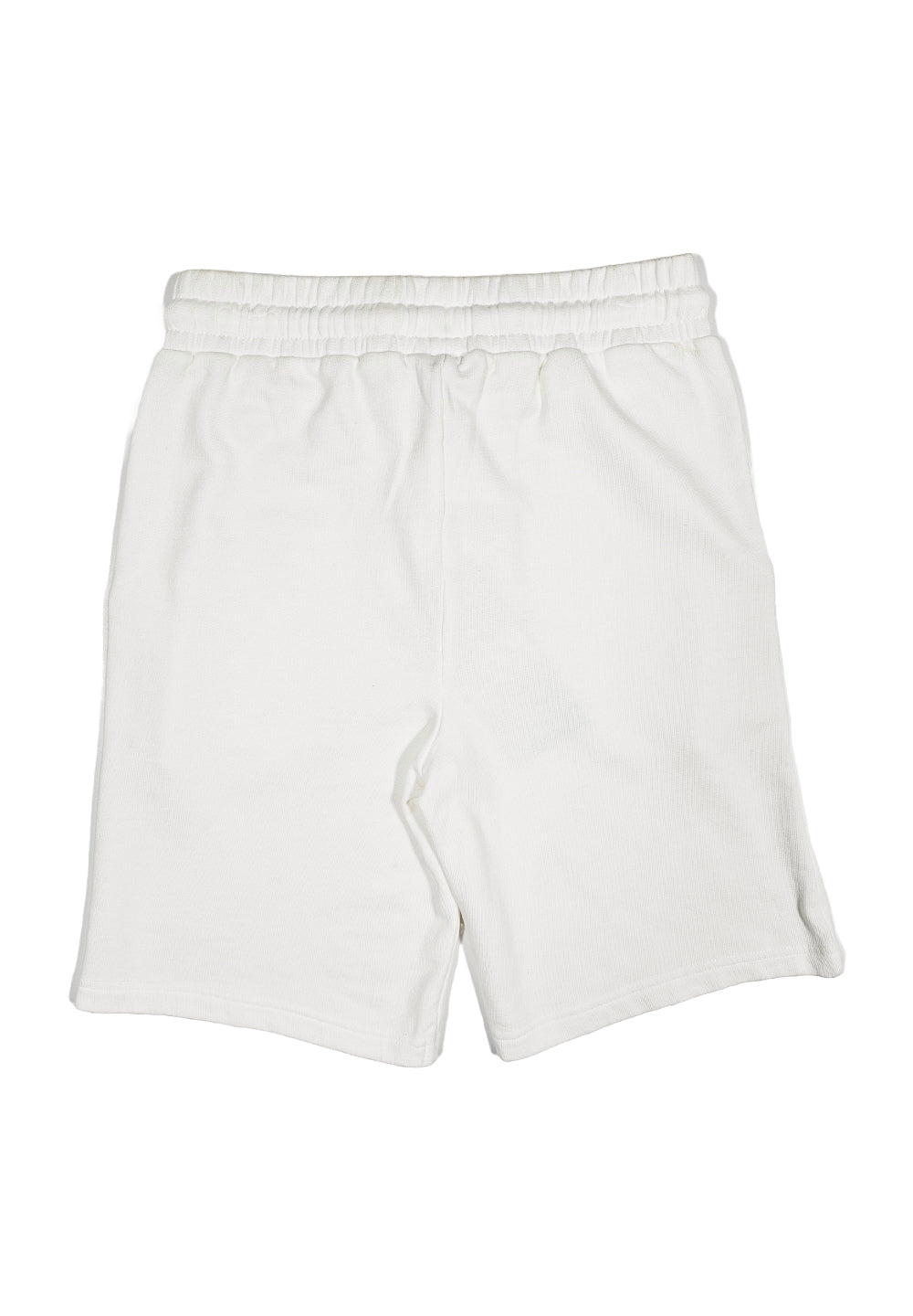 Bermuda felpa bianco per bambino
