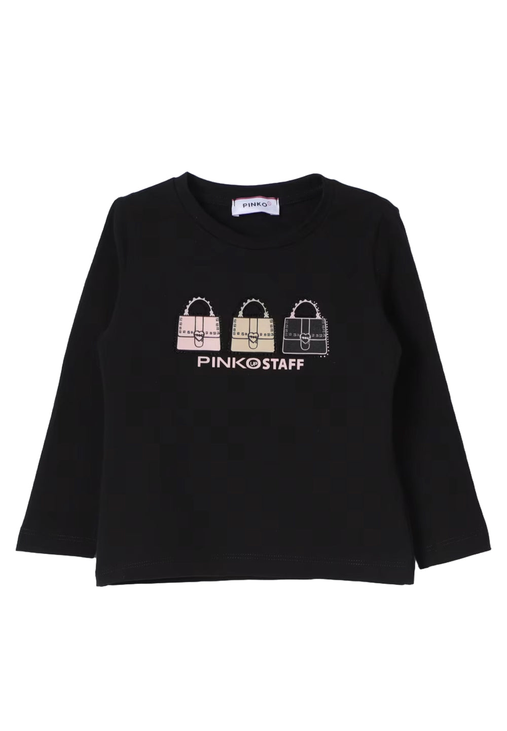 T-shirt noir pour fille