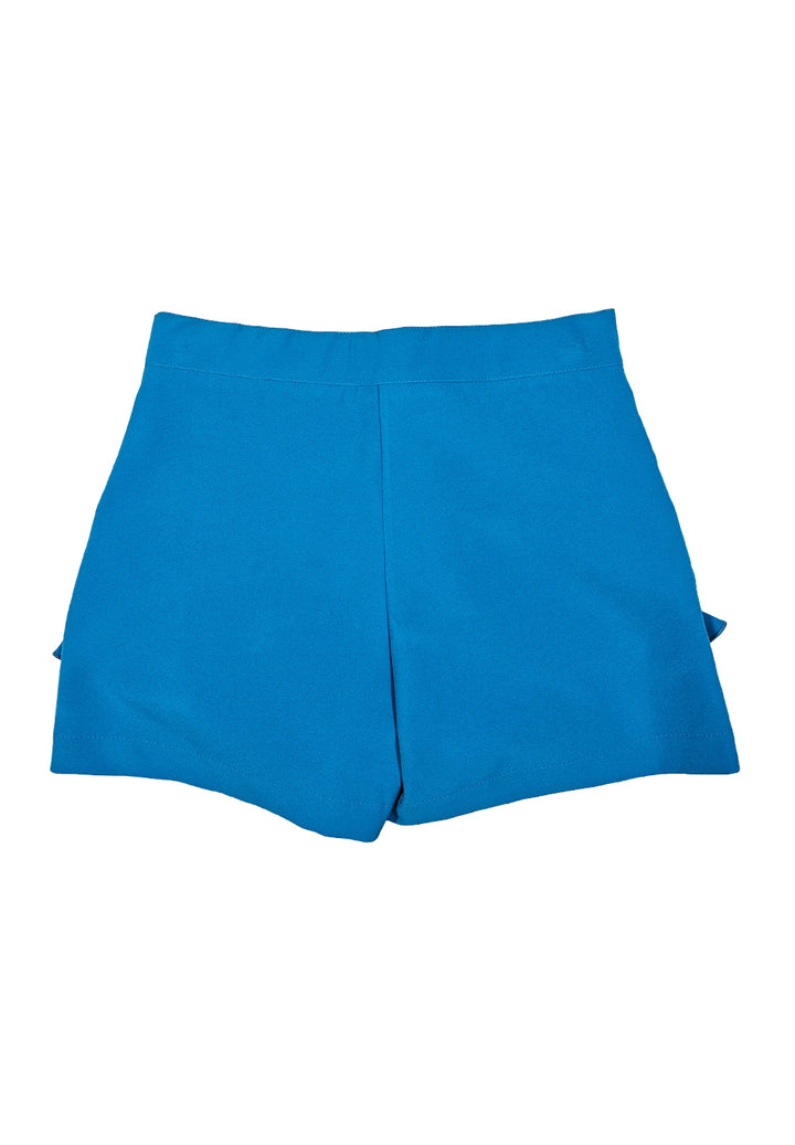 Short turquoise pour fille