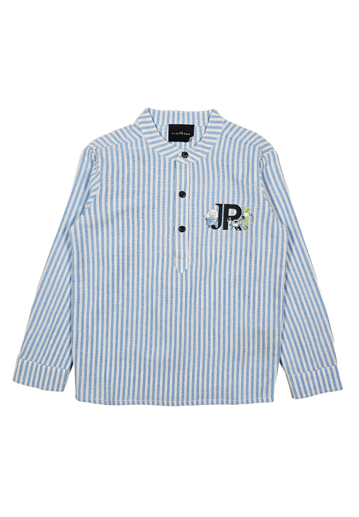 Camicia celeste per neonato