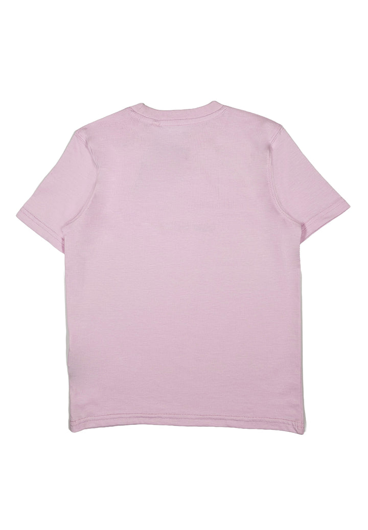 T-shirt rose pour fille