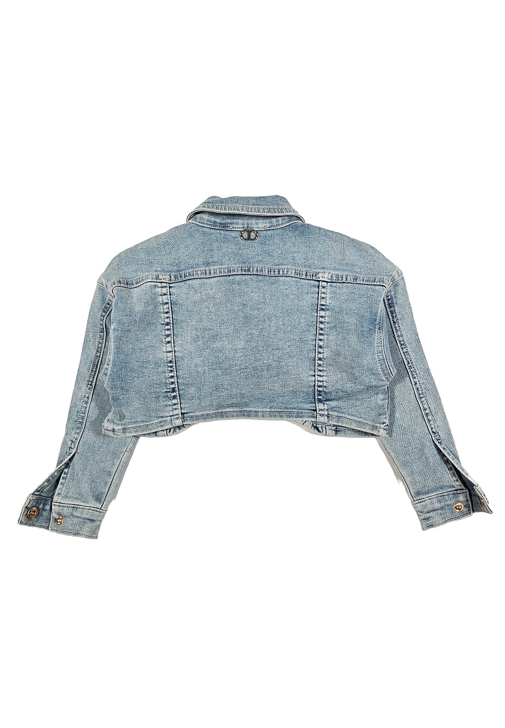 Veste en jean bleu pour fille