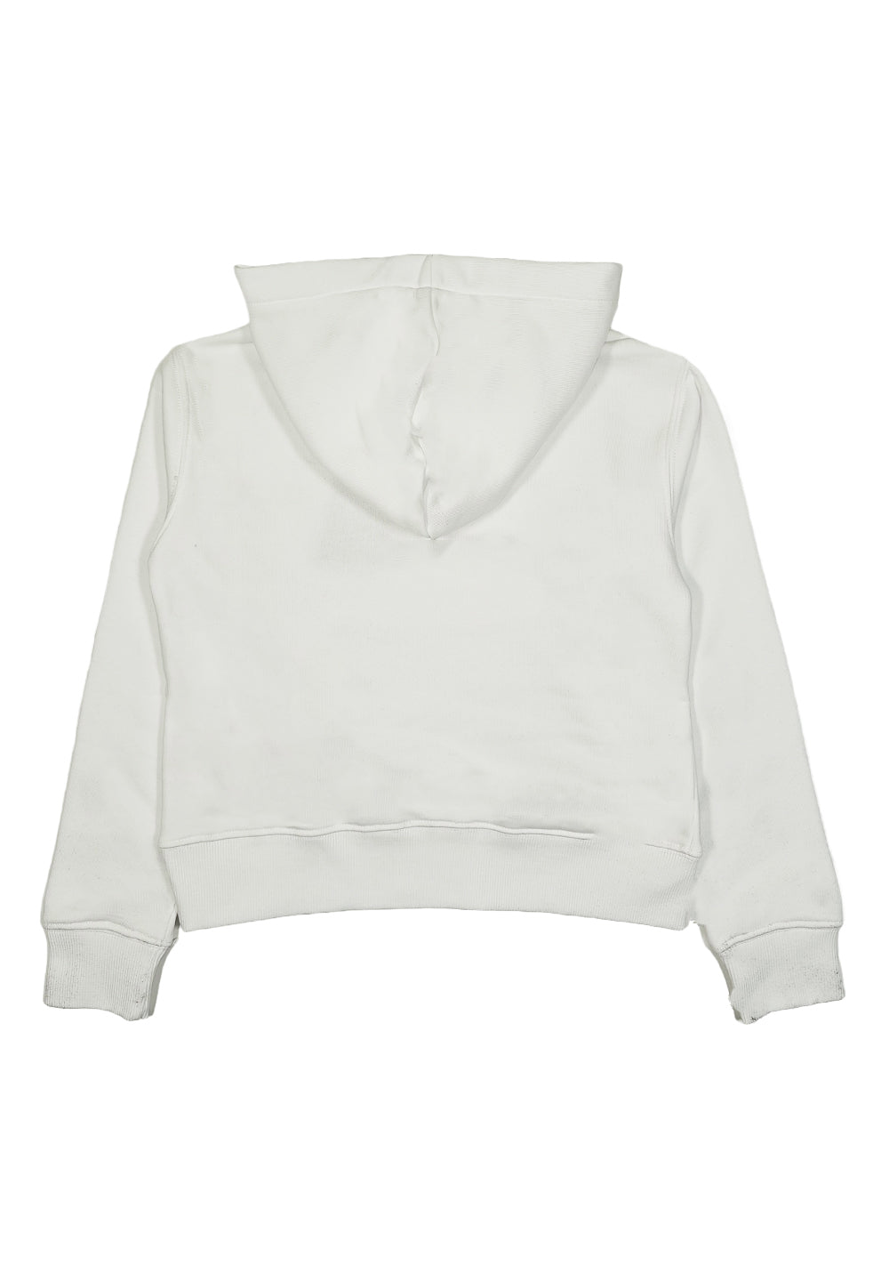 Weißer Kapuzenpullover für Mädchen
