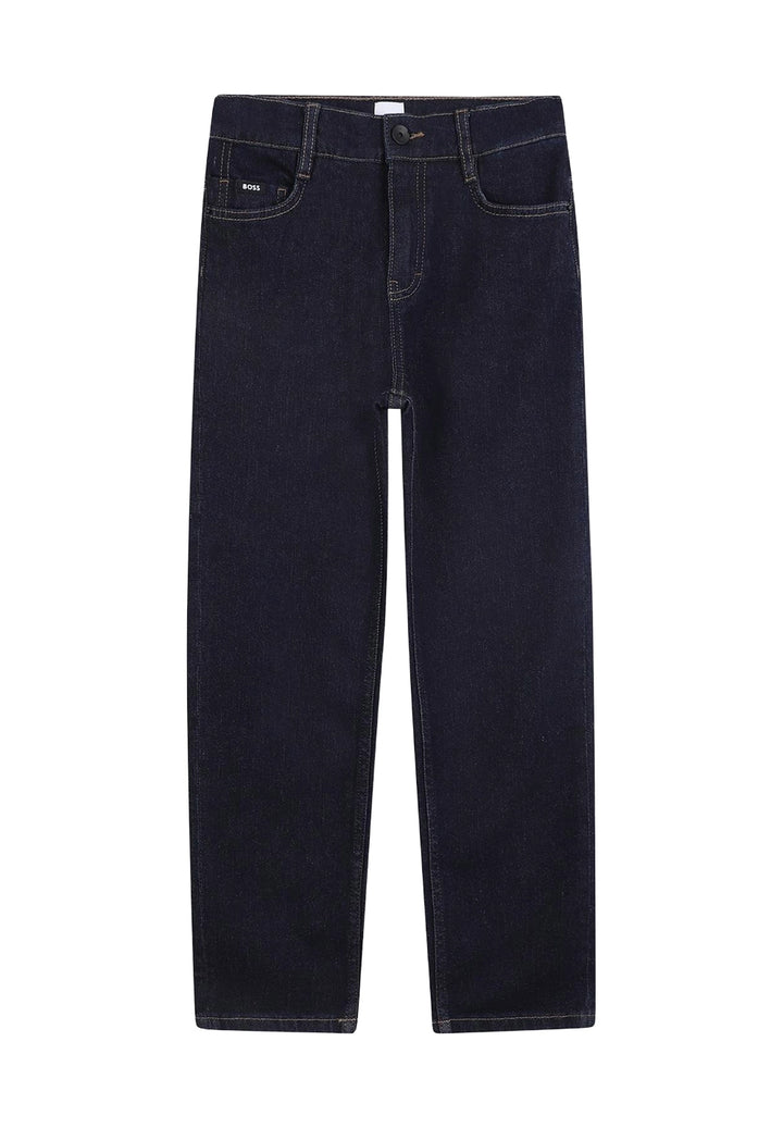 Jeans blu denim per bambino
