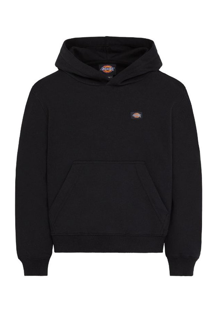 Schwarzes Kapuzensweatshirt für Jungen