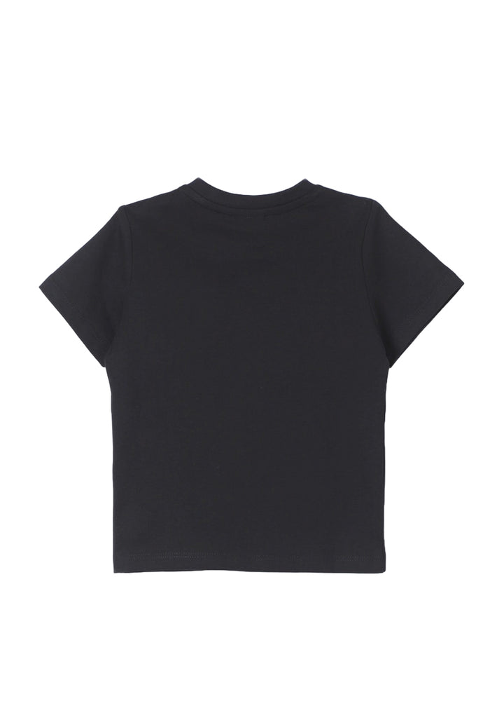 T-shirt nera per bambino