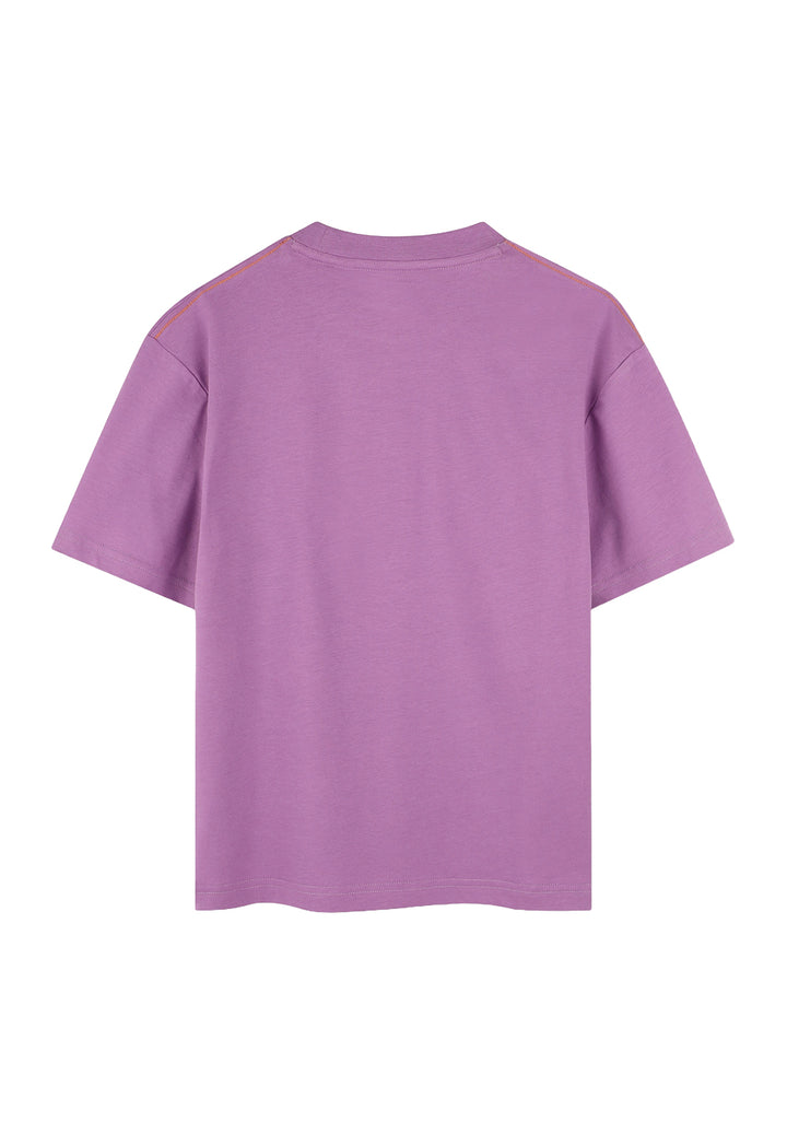 T-shirt viola per bambino