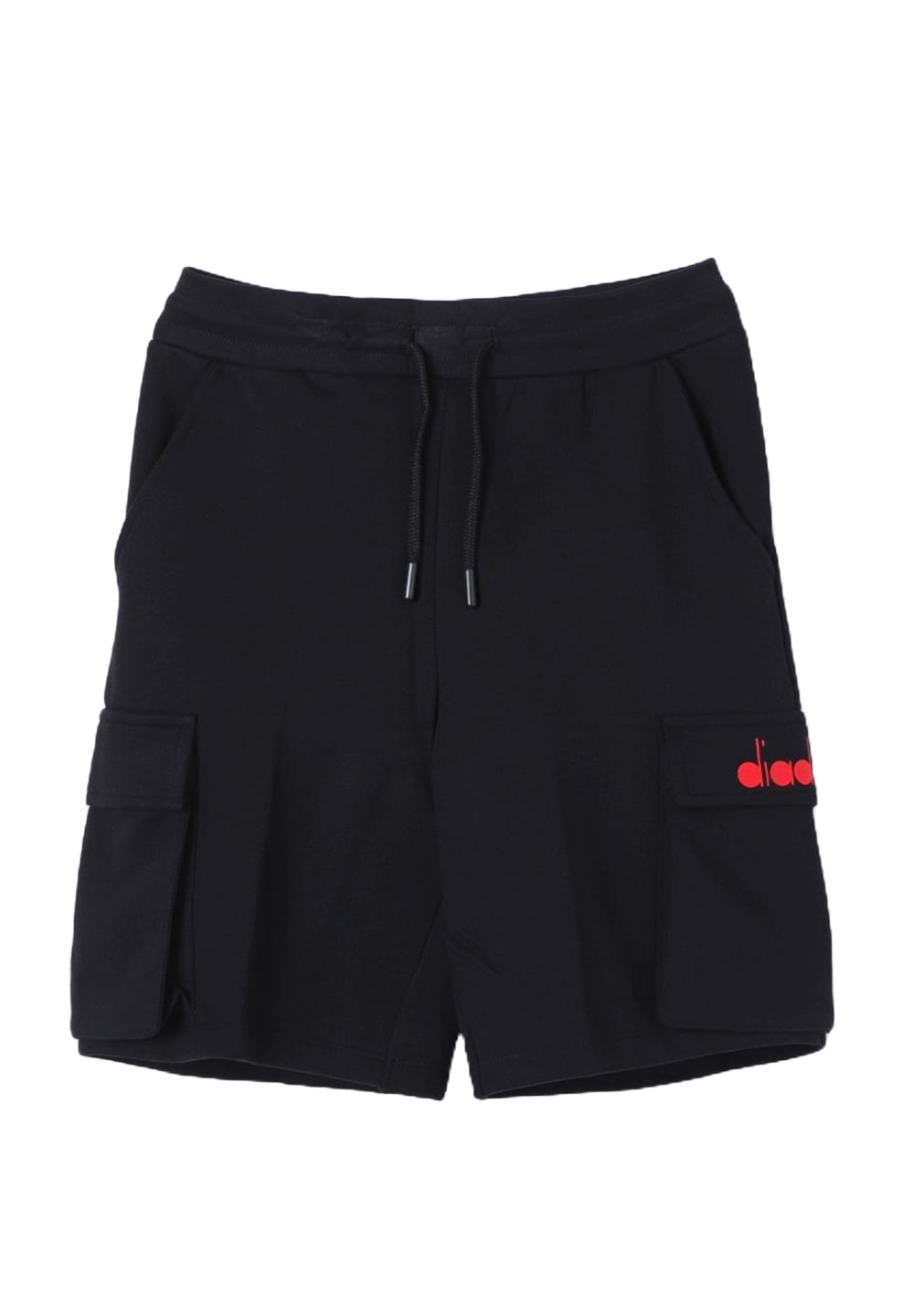 Bermuda felpa nero per bambino