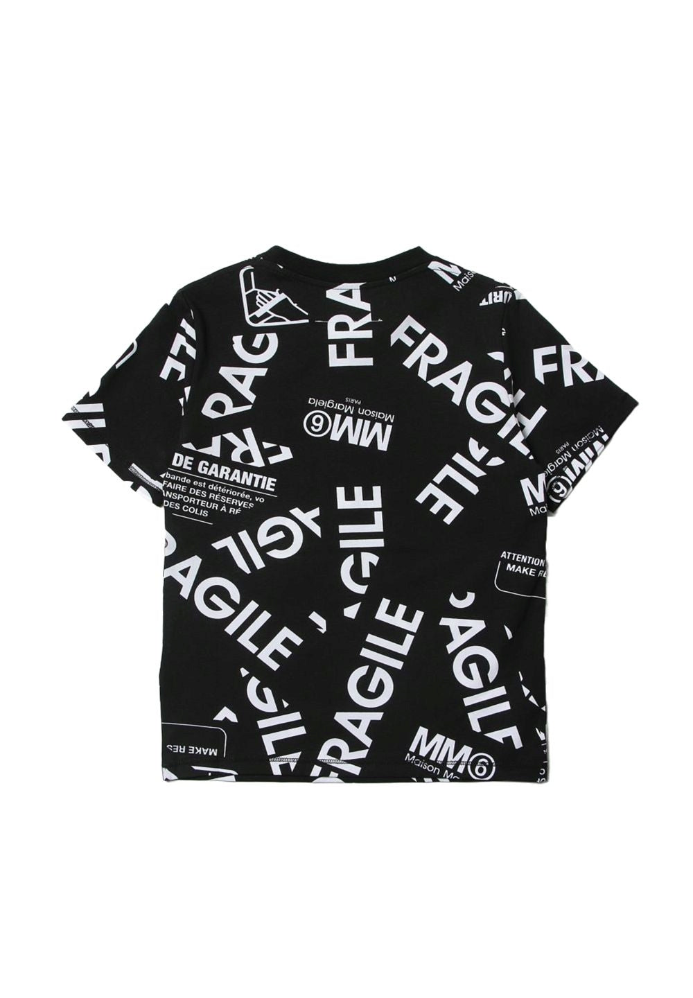 T-shirt nera per bambina - Primamoda kids