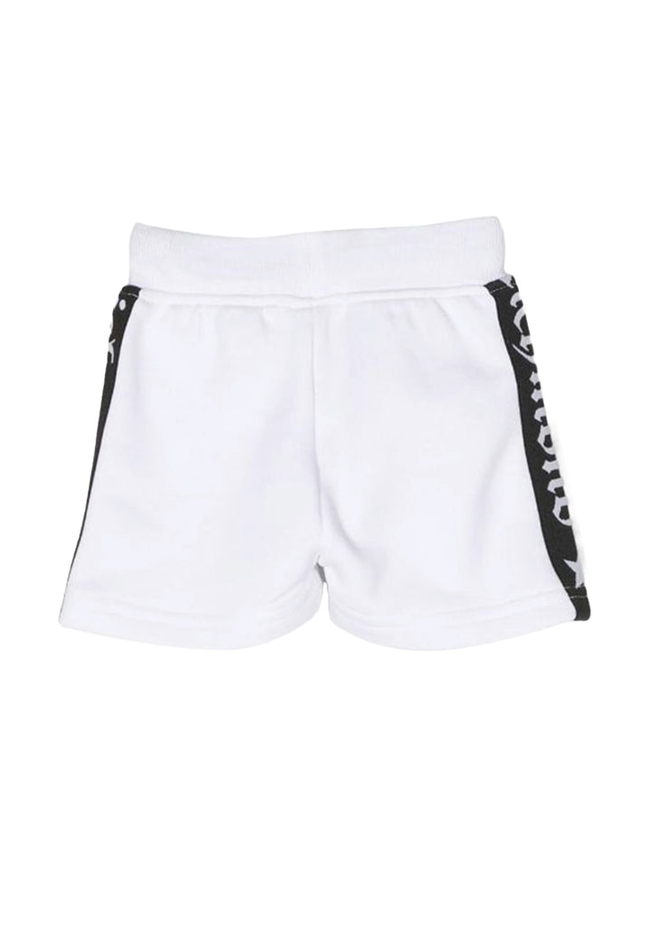 Bermuda felpa bianco per bambino - Primamoda kids