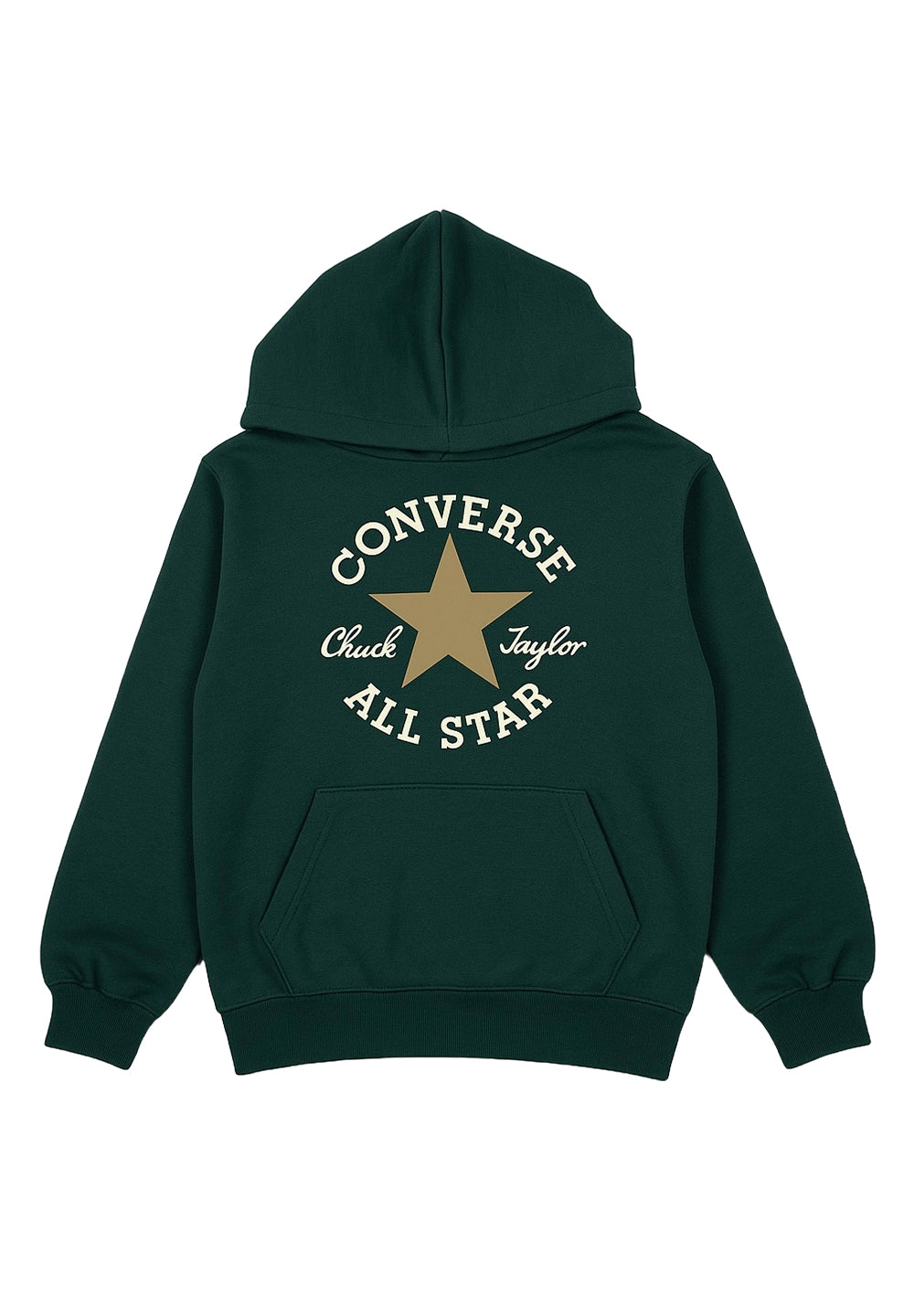 Sweat à capuche vert pour enfants