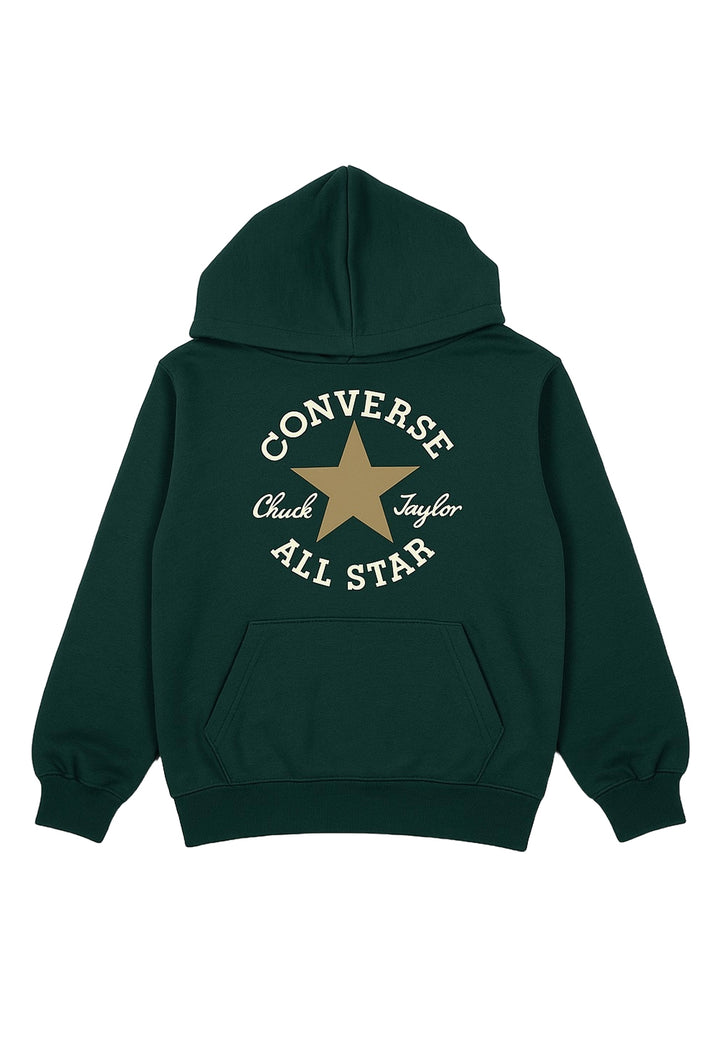 Sweat à capuche vert pour enfants