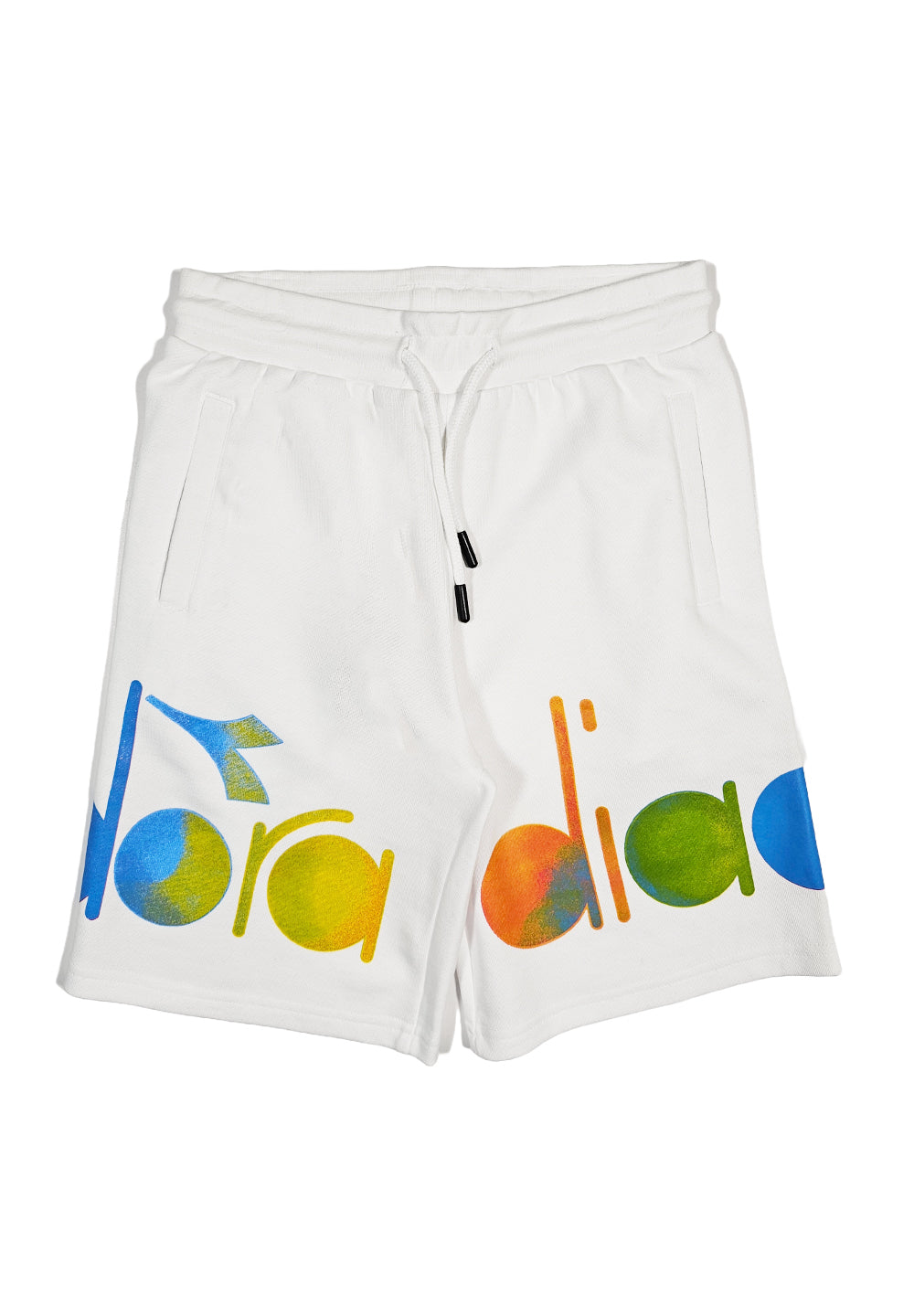 Bermuda felpa bianco per bambino - Primamoda kids