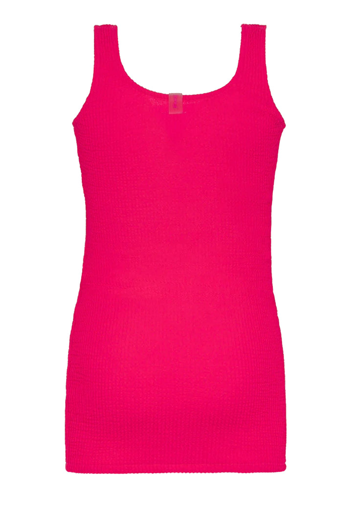 Vestito fuxia fluo per bambina