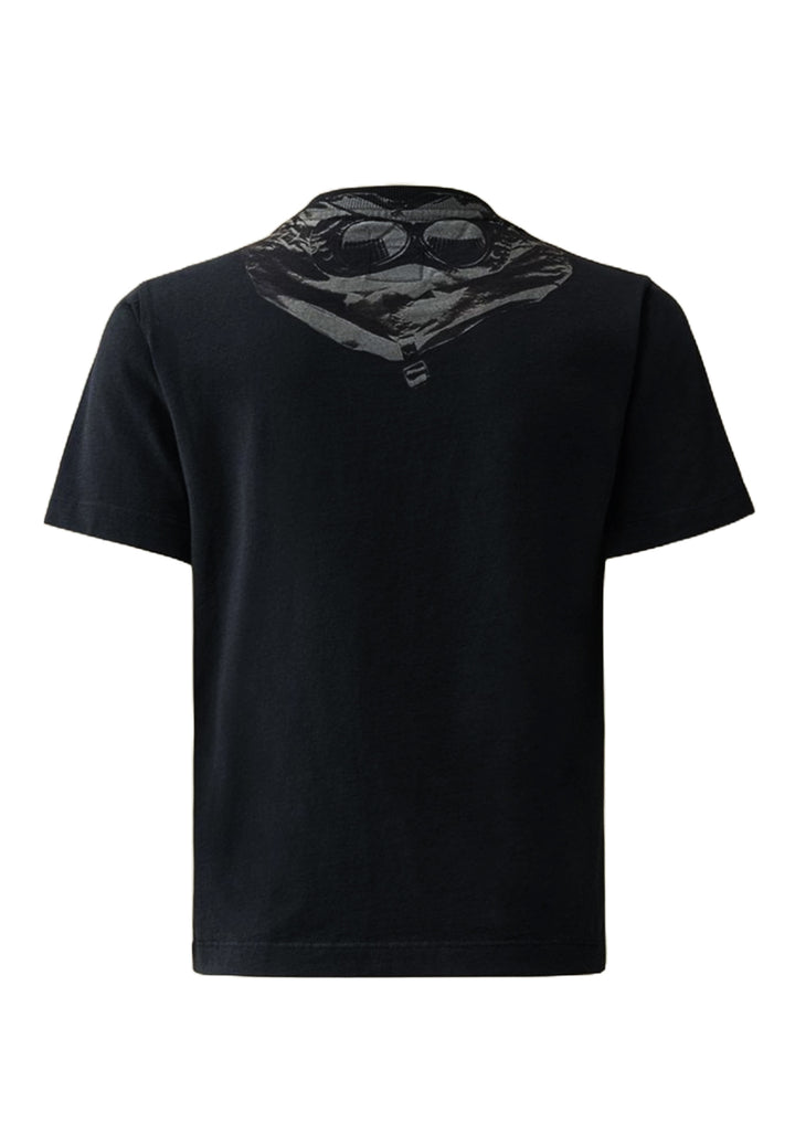 T-shirt nera per bambino