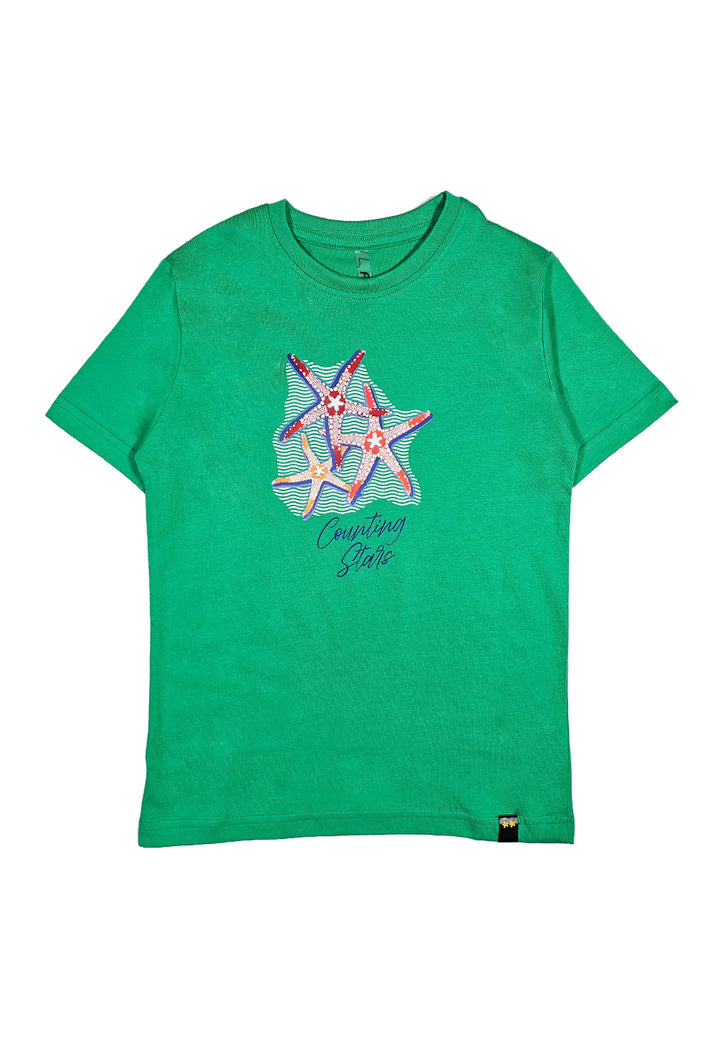 T-shirt verde per bambino - Primamoda kids