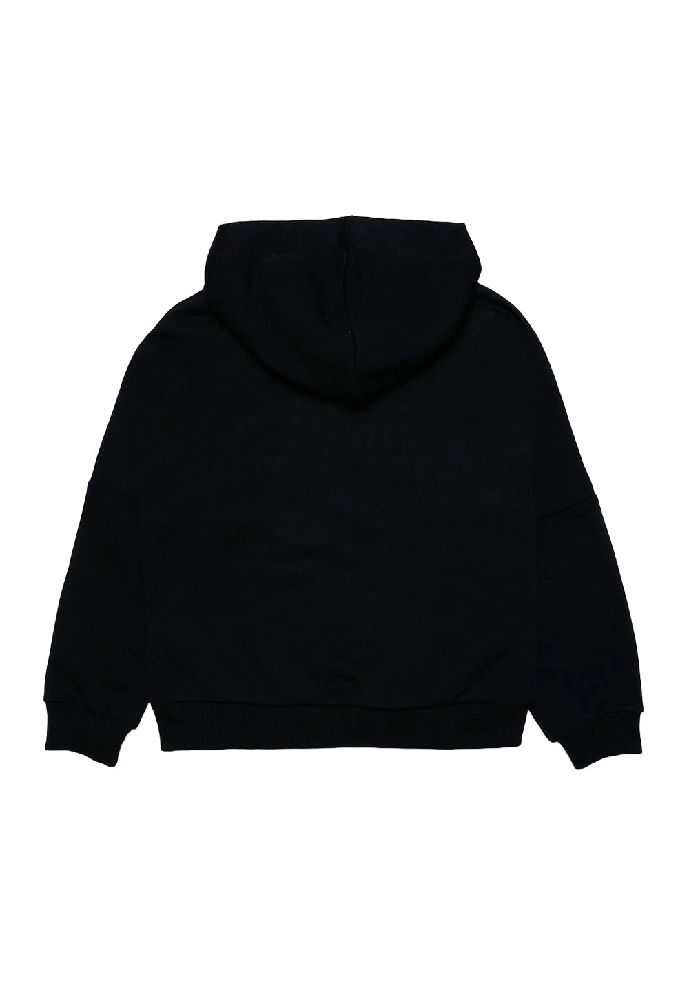 Schwarzes Kapuzensweatshirt für Jungen