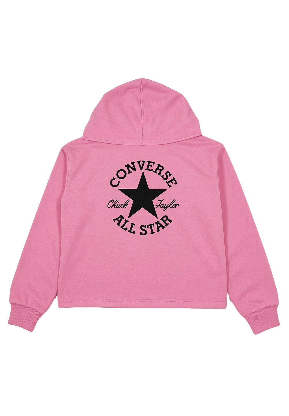 Sweat à capuche rose pour fille
