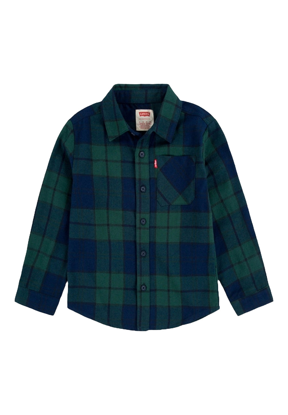Camicia verde per bambino