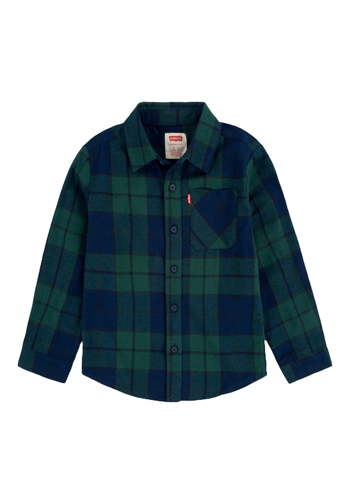 Camicia verde per bambino